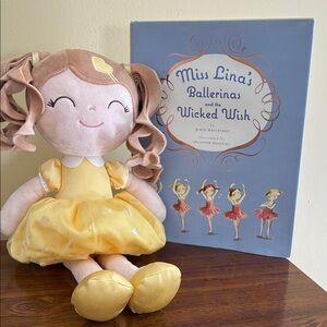 Miss Lina’ Ballerinas and the Wicked Wish (book/plush combo)